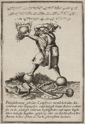 Lot 324 - Joachim of Fiore. Vaticinia, sive, Prophetiae Abbatis Joachimi & Anselmi Episcopi Marsicani, 1589