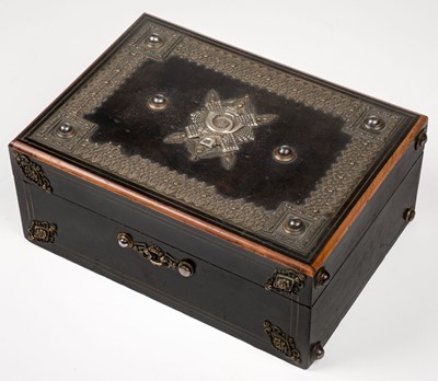 Lot 279 - Highland Light Infantry. An Edwardian military box