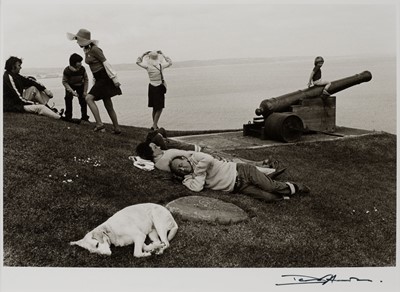 Lot 63 - Hurn (David, b.1934). The Promenade, Tenby, 1974, gelatin silver print