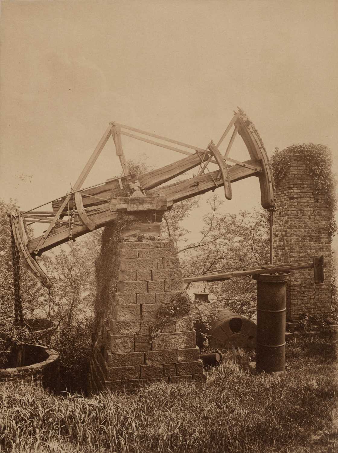 Lot 88 - Newcomen Pumping Engine. An early photograph
