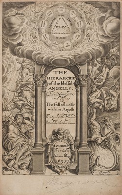 Lot 331 - Heywood (Thomas). The Hierarchie of the blessed Angells, 1635