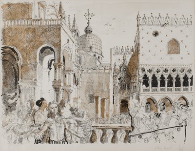 Lot 411 - Ward (John Standon, 1917-2007). San Marco Piazza, Venice
