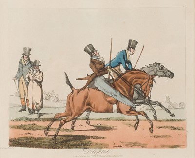 Lot 237 - Alken (H.). Six Equestrian prints, Thomas McLean, 1821