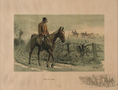 Lot 284 - Payne (Charles Johnson, 'Snaffles'). Tally-Ho Back, circa 1920