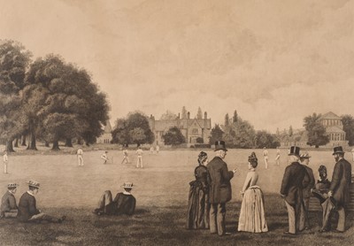 Lot 271 - Hunter (Fred). Cricket Match at Rugby..., 1889