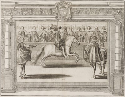 Lot 255 - De Pluvinel (Antoine). Twelve Equestrian Engravings, Paris: [1627 or later]