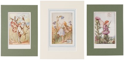 Lot 262 - Flower Fairies. A collection of approximately 120 prints, circa 1940