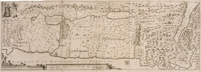 Lot 202 - Holy Land. Halma (Franciscus), Tabula Geographica Terrae Sanctae..., circa 1710