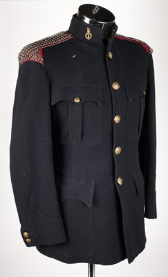 Lot 276 - Glasgow Yeomanry. An officer's patrol tunic and Hussars tunics