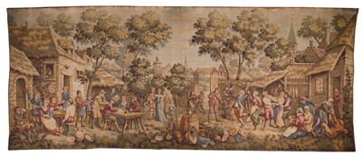 Lot 533 - Tapestry. A large tapestry in the style of David Teniers the Younger, French, circa 1900