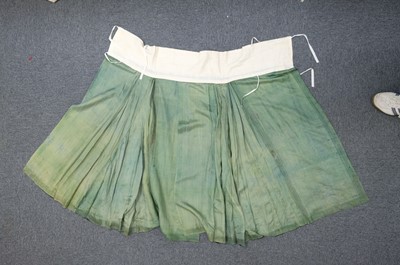 Lot 453 - Chinese Skirt. An embroidered skirt, late Qing Dynasty