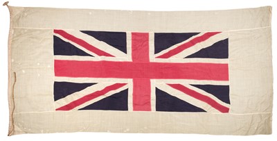 Lot 313 - Royal Navy. A large British cotton ensign, circa 1900