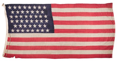 Lot 324 - United States of America. An American cotton ensign circa 1908-12