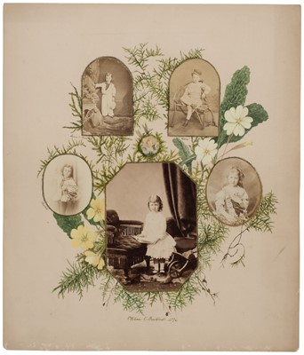 Lot 87 - Morrell (Lady Ottoline). A group of 17 family photographs, c. 1862-77
