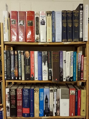 Lot 441 - Winston S. Churchill. A large collection of Winston S. Churchill reference & works