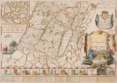 Lot 205 - Holy Land. Mondhare (Louis Joseph), Nouvelle Carte de la Terre Sainte, Paris: 1772