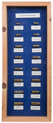 Lot 260 - Ammunition. Commercial pistol ammunition (all inert)