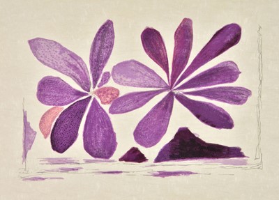 Lot 392 - Braque (Georges, 1882-1963), Fleurs de l'Air, 1963