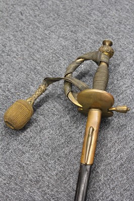 Lot 411 - Sword. A Prussian court sword, circa 1900