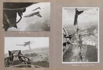 Lot 151 - Red Arrows. A scrap album compiled by Ray Hanna circa 1965