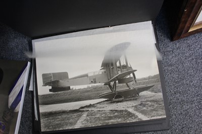 Lot 6 - Aviation & Military ephemera. A mixed collection of aviation and military ephemera