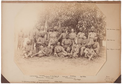 Lot 98 - Pratt (Colonel Henry Marsh, 1838-1919). Two photograph albums of India, and Norwich, 1884-1892