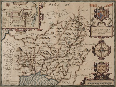Lot 233 - Wales. Speed (John), Caermarden Both Shyre and Towne Described, [1611]