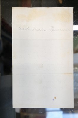 Lot 289 - Historical Autographs. An assorted collection of approximately 160 signed letters