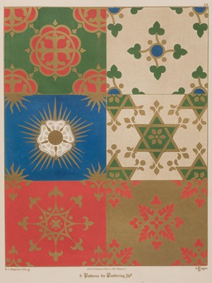 Lot 370 - Pugin (Augustus). Glossary of Ecclesiastical Ornament and Costume, 1844