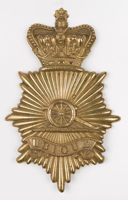 Lot 483 - Royal Artillery. A Victorian Bell-Top Shako Helmet Plate, circa 1839-1846