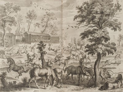 Lot 87 - Cavendish (William, Duke of Newcastle). A General System of Horsemanship, 1st edition, 1743