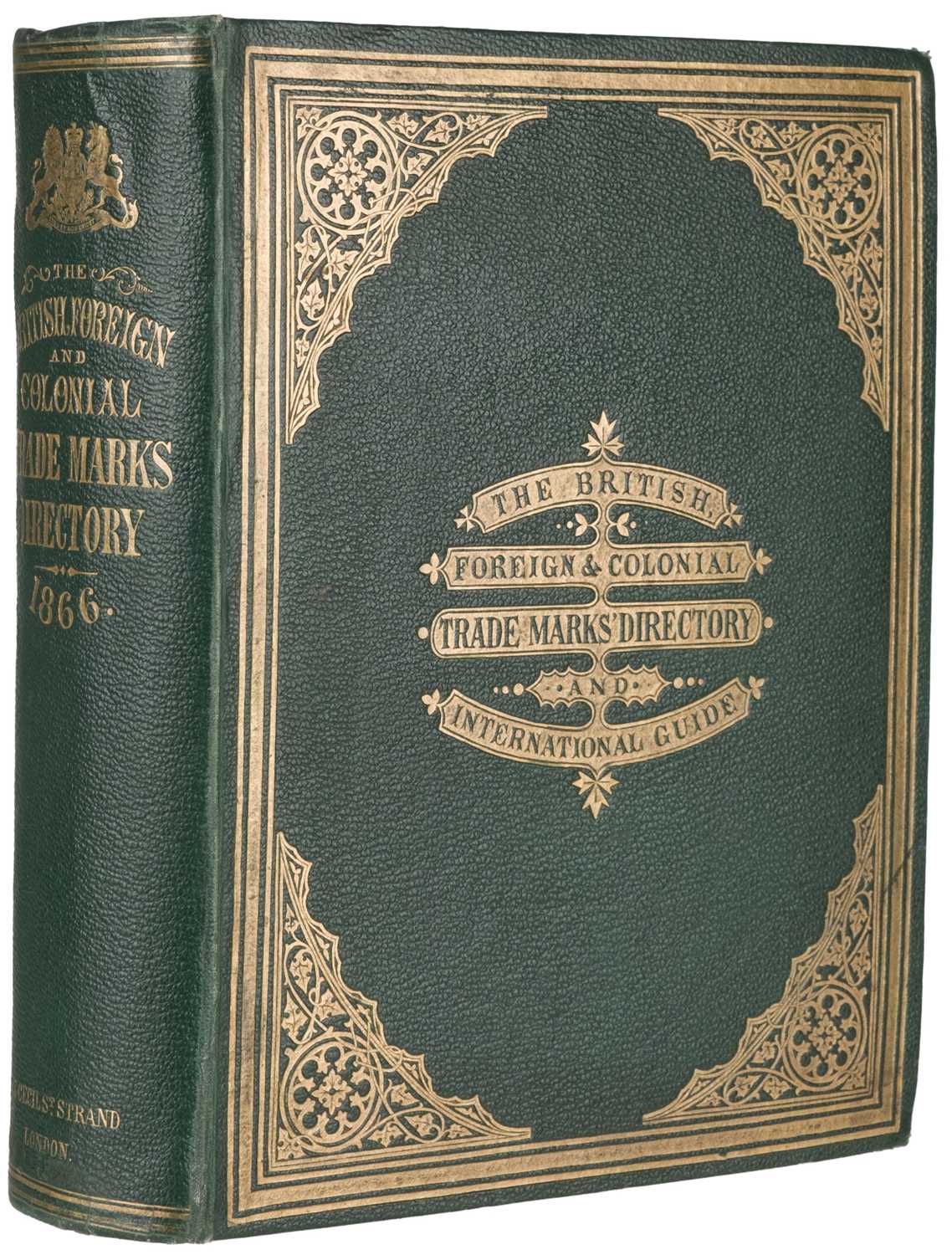 Lot 10 - Blumenthal (Otto, editor & translator). Trade Marks' Directory, 4 parts bound in one, 1866