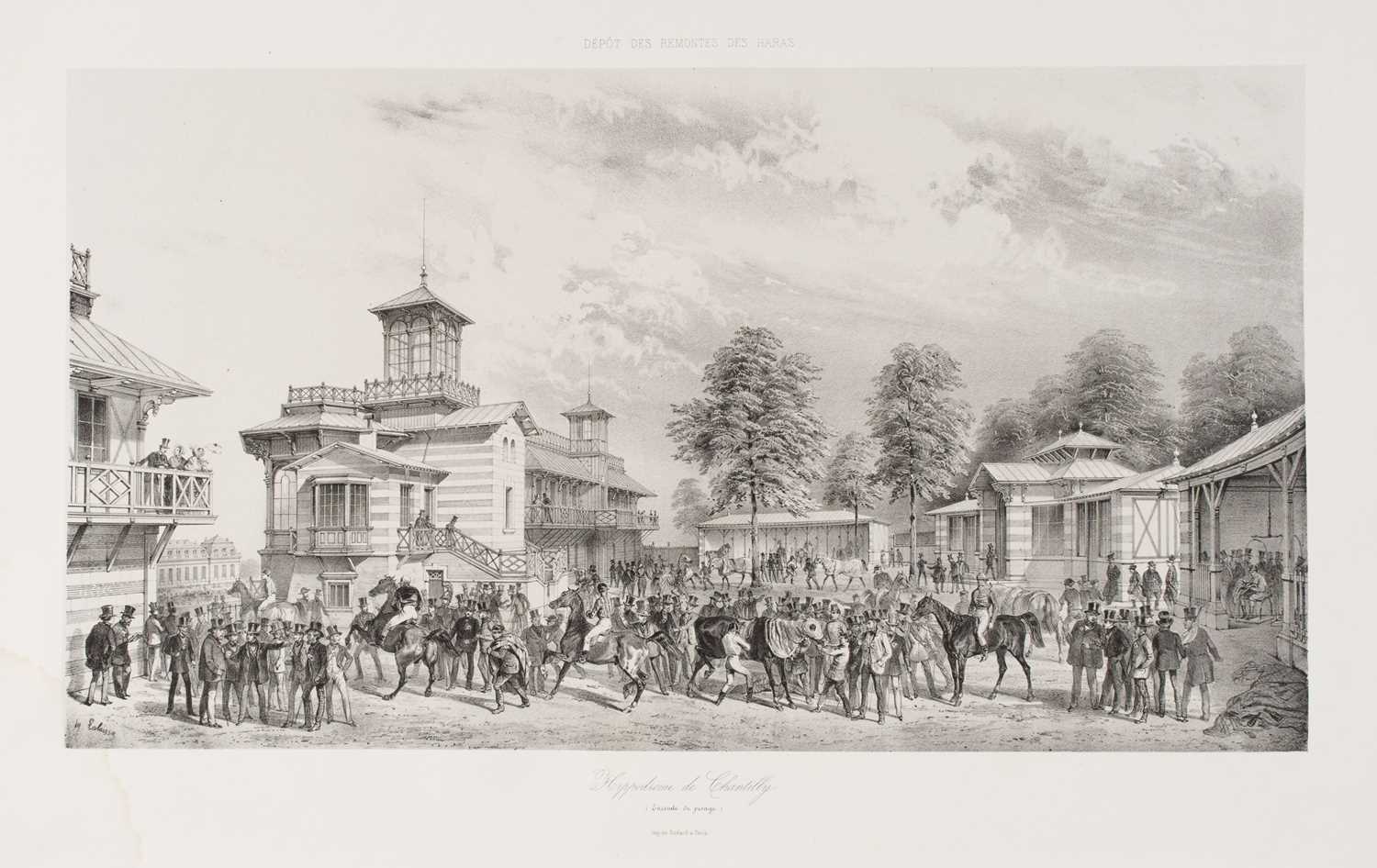 Lot 28 - Gayot (Eugene). Atlas statistique de la production des chevaux en France..., 1850