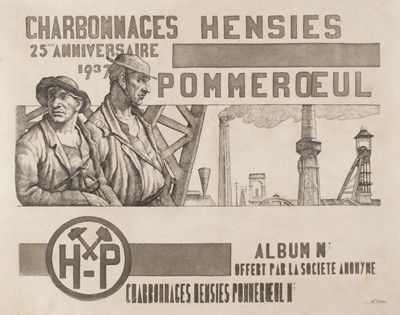 Lot 414 - Pierre (Gustave). Charbonnages Hensies Pommeroeul, Paris: Paul Haasen, 1937