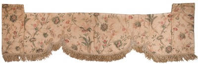 Lot 508 - Pelmet. A country house chintz pelmet, & others