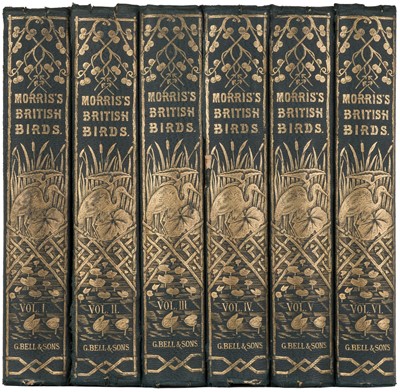 Lot 131 - Morris (F.O.). A History of British Birds. 6 volumes, 2nd edition, 1870