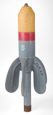 Lot 297 - Munitions. An Inert WWI British or French "Flying Pig" trench mortar bomb