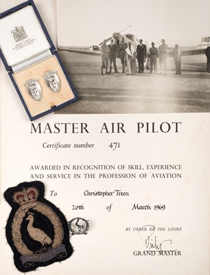 Lot 32 - Air Transport Auxiliary. An archive belonging to Pilot Christopher Treen