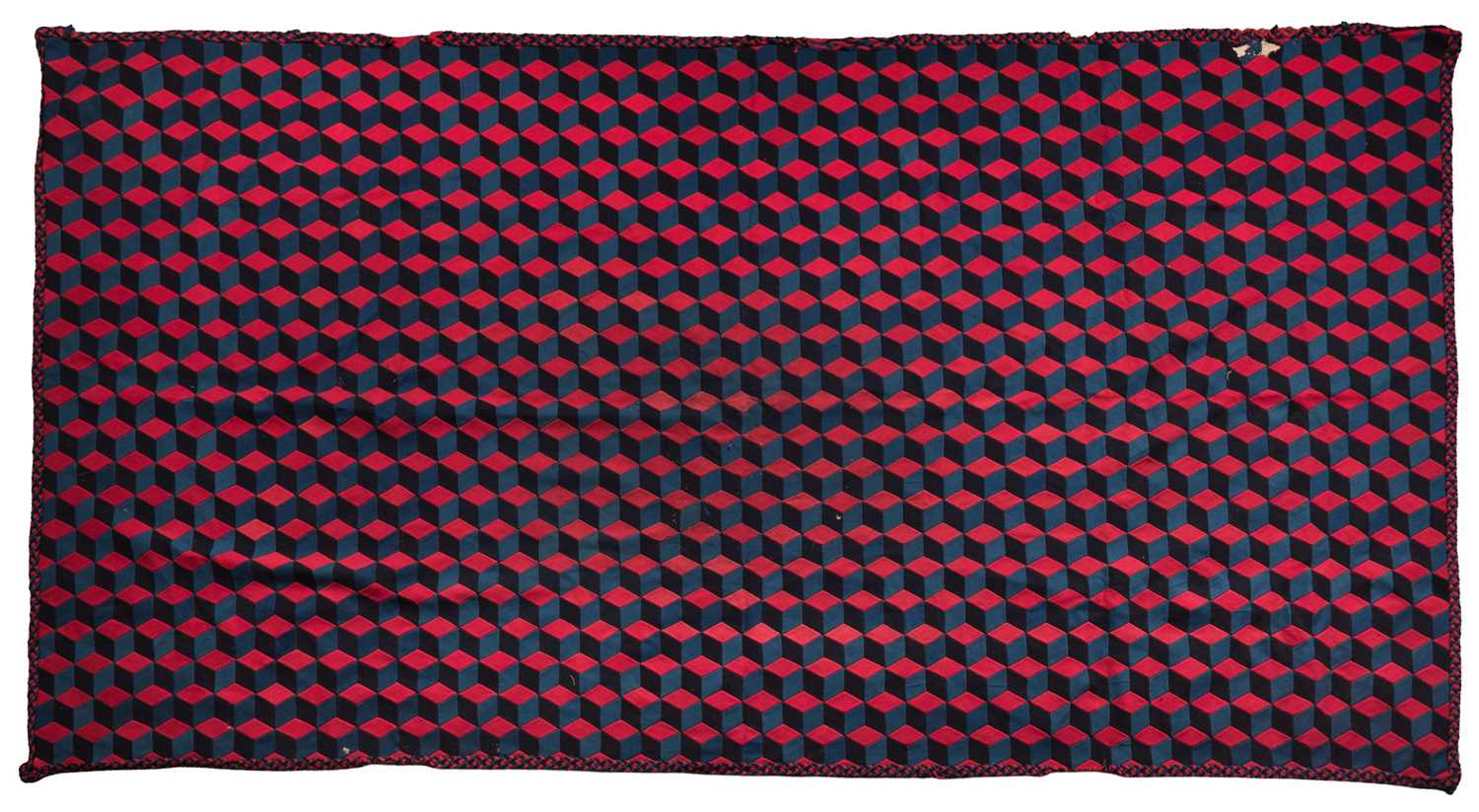 Lot 466 - Crimea. A large patchwork panel, circa 1860