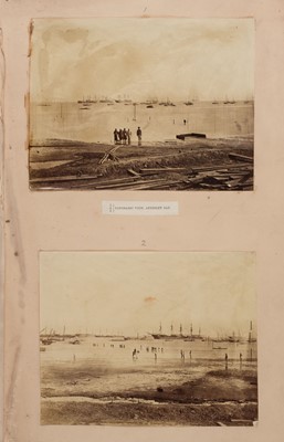 Lot 110 - The Abyssinian War, 1868. An album of photographs containing 78 photographs taken in Abyssinia, 1868