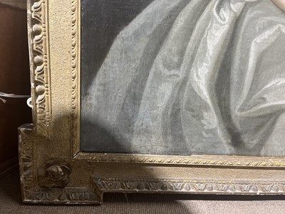 Lot 17 - Irish School. Portrait of Martha, 1st Countess Aldborough, circa 1730, oil painting in Kent frame