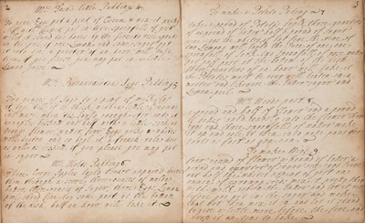 Lot 209 - Blencowe (Anne, née Wallis; 1656-1718), Manuscript Cookery Receipts Book of Lady Anne Blencowe