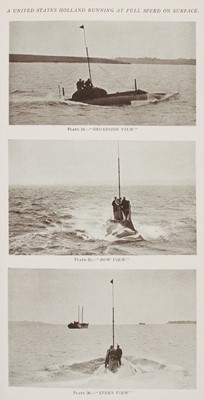 Lot 245 - Sueter (Commander Murray F.). The Evolution of the Submarine Boat, Mine and Torpedo..., 1907