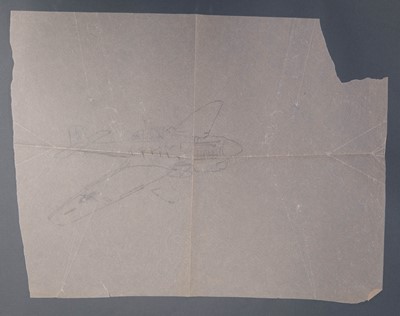 Lot 23 - Davis (George Horace, 1881-1963). “Beware of the Hum in the Sun”..., c. 1940, pencil rough sketch