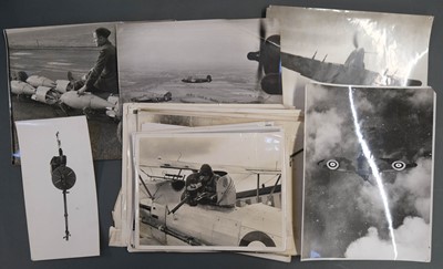 Lot 25 - Davis (George Horace, 1881-1963). A small archive of photographs, magazine extracts and ephemera