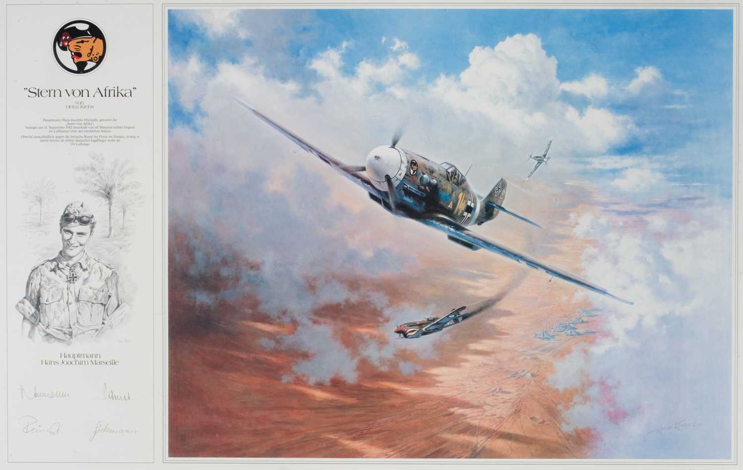 Lot 36 - Krebs (Heinz). "Star of Africa", limited edition colour print of 1250