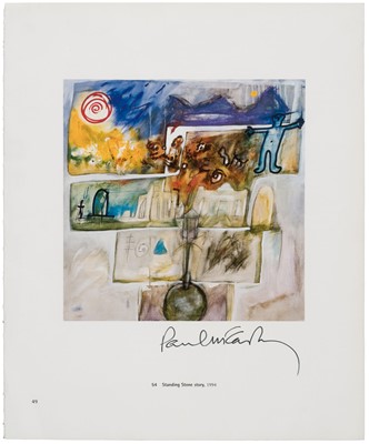 Lot 302 - McCartney (Paul, b. 1942). ‘Standing Stone story, 1994’, colour reproduction...
