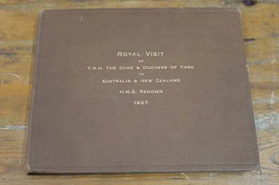 Lot 3 - Australia & New Zealand. Royal Visit of T.R.H. The Duke and Duchess of York.., an album...