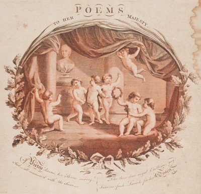 Lot 333 - Lucas (Henry). Poems to Her Majesty, 2 parts in one, 1st edition, 1789