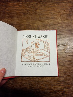Lot 14 - Parfit (Cliff). Tesuki Washi. Handmade Papers of Japan, 1981-1988